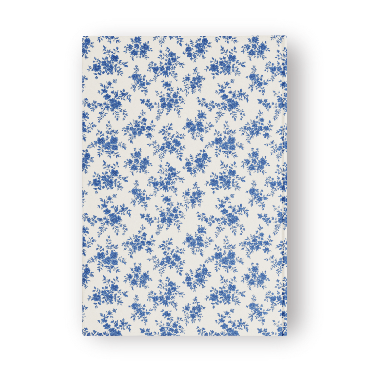 Floral Lace Blue Reading Journal
