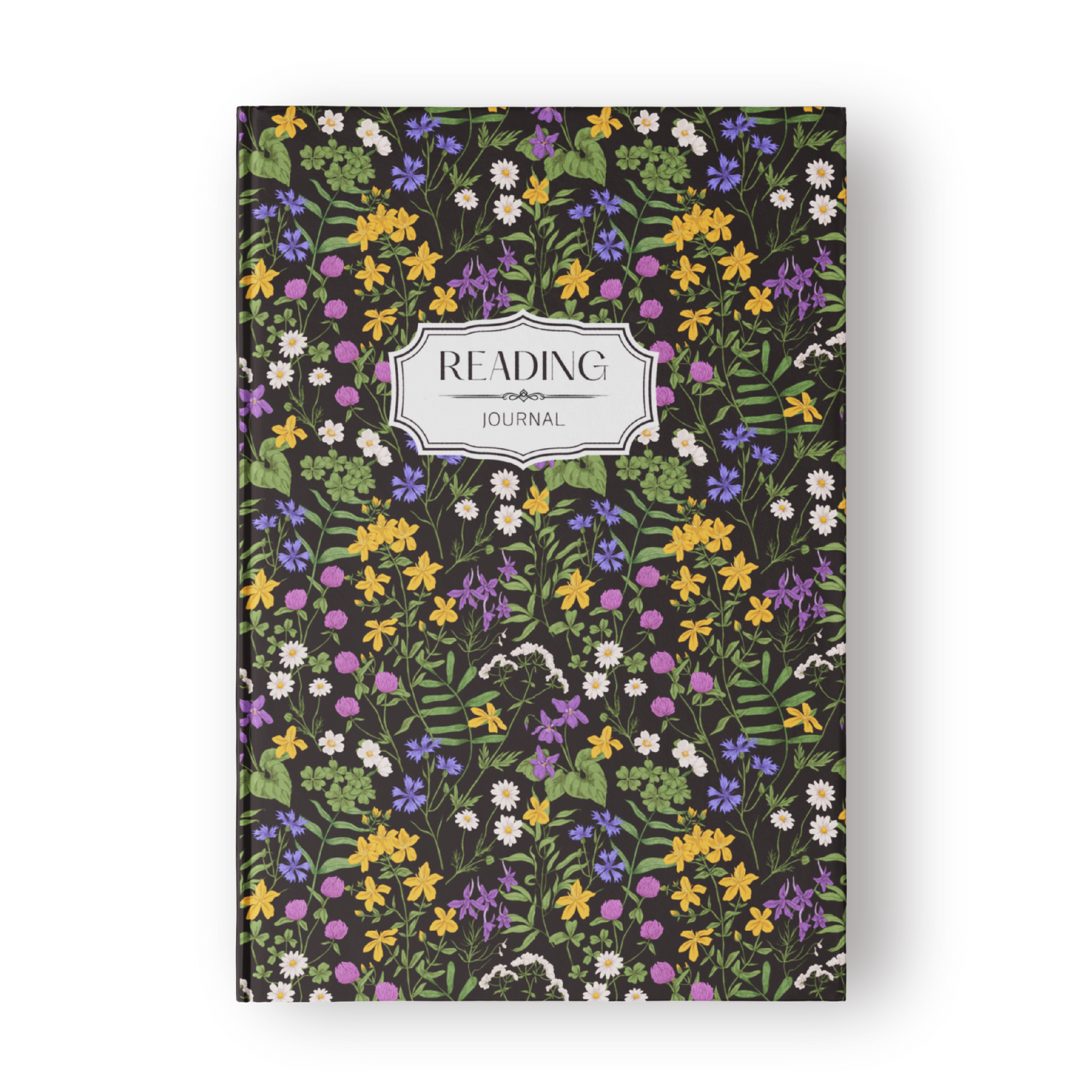 Bold Night Garden Reading Journal