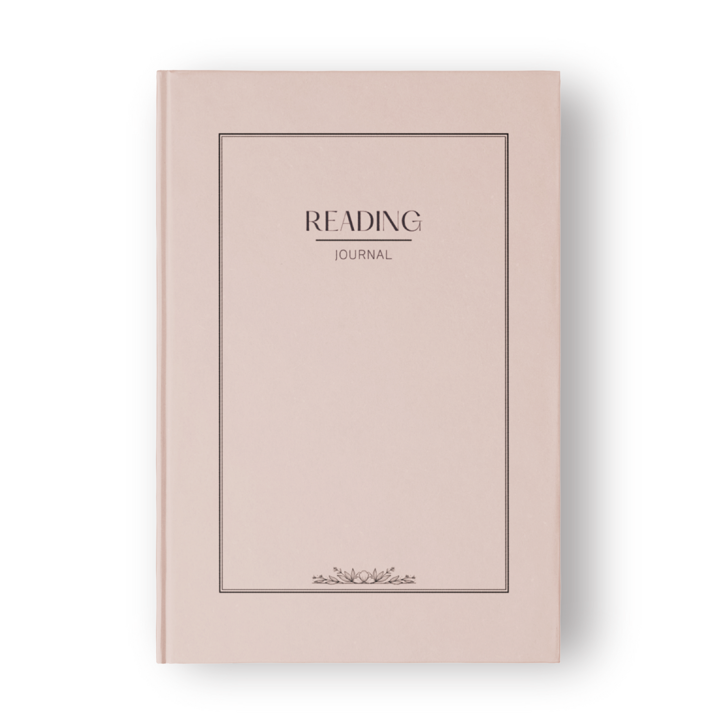 Graceful Pink Reading Journal
