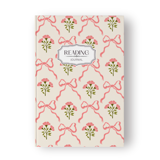 Pink Bow Reading Journal
